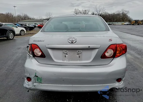 2009 Toyota Corolla Base from USA, damaged, VIN 2T1BU40E39C177130